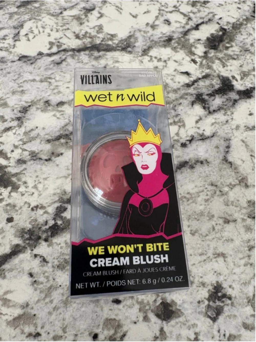 Wet N Wild x Disney Villains “We Won’t Bite” Cream Blush Bad Apple